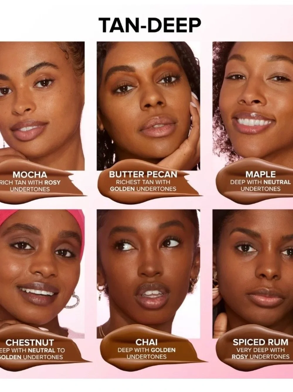 Too Faced Born This Way Matte Foundation Chai NIB 1 oz